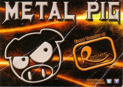 RBs Events - Metal Pig Rock Night